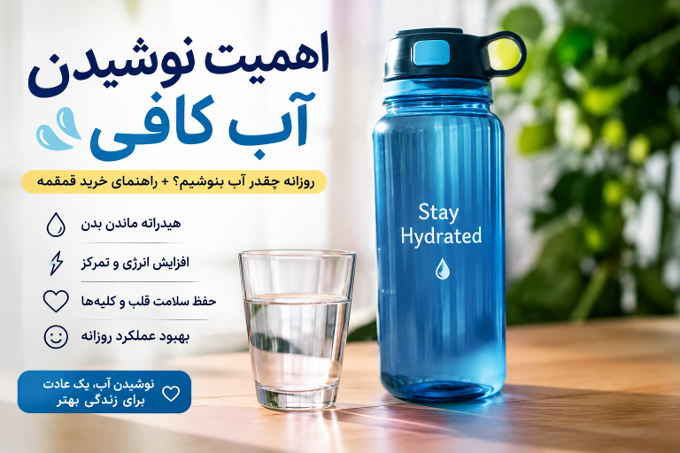 اهمیت نوشیدن آب کافی؛ روزانه چقدر آب بخوریم و چرا داشتن قمقمه می‌تواند کمک‌کننده باشد؟